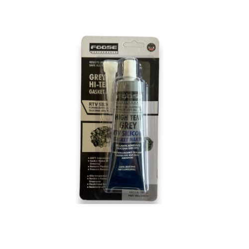 SILICONA GRIS OXIMICA 85 GRS FOOSE