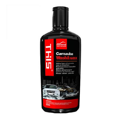 SHAMPOO CARROCERIA C/CERA Y CARNAUBA 500ML